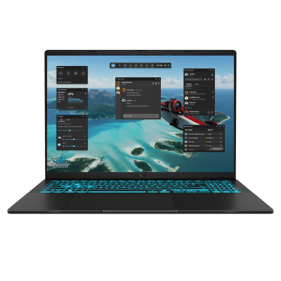 Лаптоп ASUS V16 V3607VM-RP027 - 16.0", Full HD+, Intel Core 7 240H, RTX 5060 8GB, 32 GB, 1 TB SSD - 90NB16K1-M00350