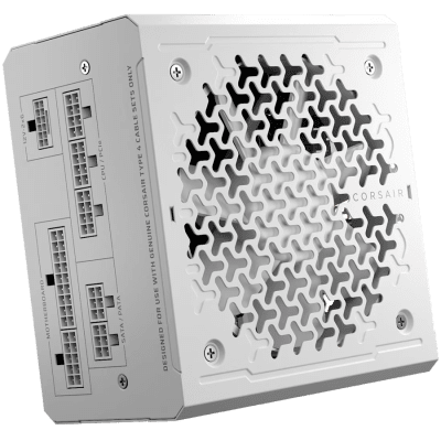 Corsair RMe White Series, RM750e White, 750 Watt, Cybenetics Gold Certified, Fully Modular Power Supply