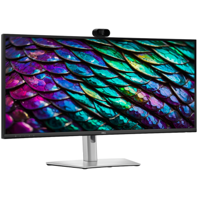 Монитор DELL P3426WEB - 34", 3440x1440 Curved 3800R WQHD 100Hz, IPS Antiglare, 21:9, 8ms/5ms