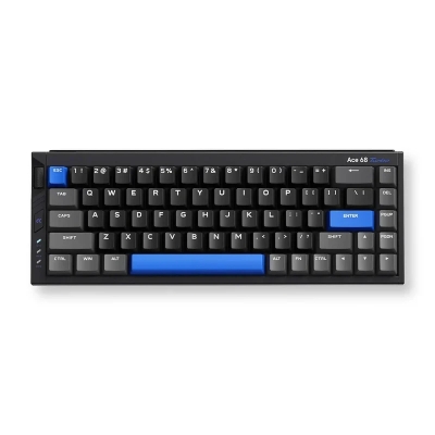 Клавиатура MCHOSE Ace 68 Turbo - 16K, Mount Tai Magnetic Switch GT [Tactile] (English US), Black, с кабел