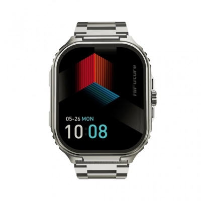 Часовник HiFuture Ultra 3 Pro Silver, 2.04" IPS, 368x448, Bluetooth Call, IP68 Waterproof