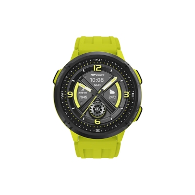 Часовник HiFuture MIX3 Fluorescent Yellow, 1.43" AMOLED, 466x466px