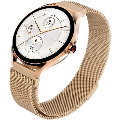 Часовник HiFuture Aura2 Rose Gold, 1.32 "AMOLED