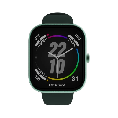 Часовник HiFuture Lume Dark Green, 1.85" IPS
