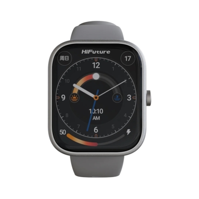 Часовник HiFuture Lume Silver Grey, 1.85" IPS