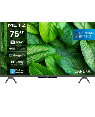 Телевизор METZ 75MUF7000Z - 75 inch 3840x2160 UHD LED SMART TV, 4K, Google TV, Frameless