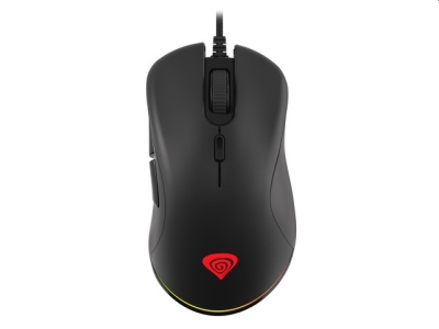 Мишка Genesis Krypton 200 Silent Optical 6400 DPI With Software Black, с кабел