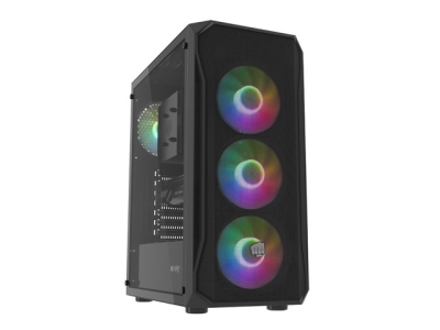 Кутия Fury Shobo SH4F RGB Midi Tower, Window, ATX, Black, 4 fans included