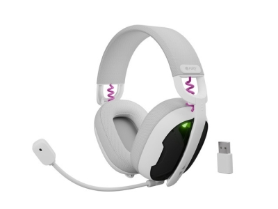 Слушалки Fury Fukiya F6, Wireless With Microphone, White