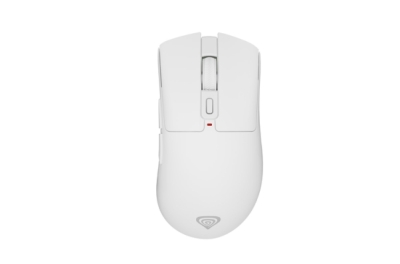 Мишка Fury Gaming Mouse Zircon 880 Wireless 12000 dpi, White, с кабел и безжична WiFi