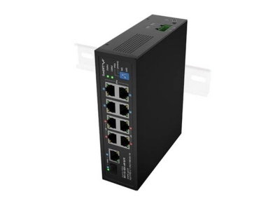 Комутатор Lanberg Switch ILFE-8P-1Ge-1S-120 POE 4 x BT 4 x AT SFP/ETH DIN Unmanagment Fast Ethernet