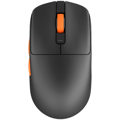 ROYAL KLUDGE M30 Black Orange Gaming Mouse PAW 33111K
