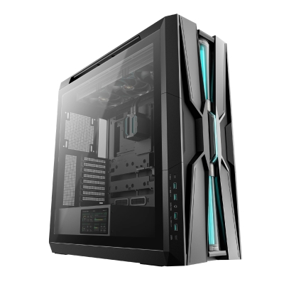 Кутия DeepCool GENOME III, E-ATX - 420 mm AIO Pre-Installed, LCD Display