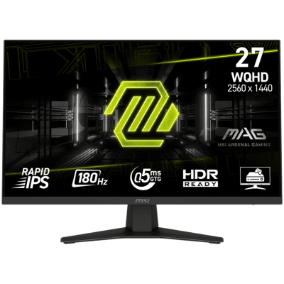 Монитор MSI MAG 274QF - 27 inch 180Hz, WQHD (2560x1440) 16:9, Rapid IPS Anti-glare, 0.5ms