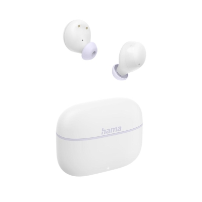 HAMA Блутут слушалки "Freedom Buddy II", True Wireless, Бял