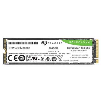 SSD диск SEAGATE BarraCuda 530 2.048TB M.2 2280-S2 PCIe Gen4 x4 NVMe 2.0