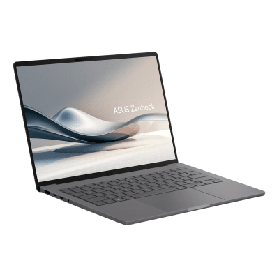 лаптоп ASUS Zenbook A14 UX3407QA-QD306W - 14'' 1920x1200 WUXGA OLED, Snapdragon X X1 26 100, 32GB, 1TB, Gray, Win 11 Home