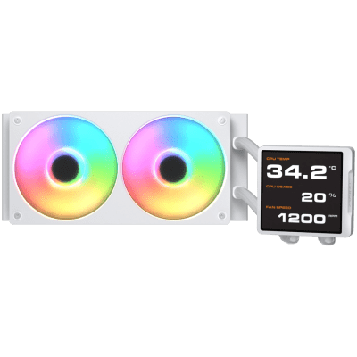 Охлаждане COUGAR Poseidon Vistek Pro ARGB 240, White