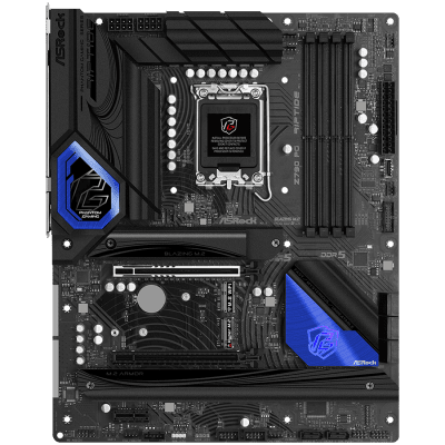 ASROCK MB Desktop Z790 PG Riptide (S1700, 4x DDR5, 1x PCIe 4.0 x16, 1x PCIe 5.0 x16, 1x PCIe 3.0 x1, 1x Hyper M.2, 1x Blazing M.2, 8x SATA3, 2x USB-C, 8x USB 3.2, 6x USB 2.0, 1x RJ-45 2.5GB, 1x HDMI, 1x DP, ATX