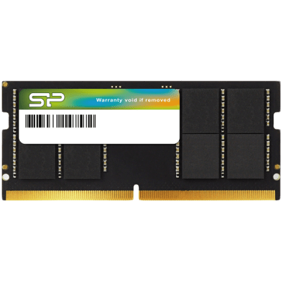 Silicon Power DDR5-4800 16GB DRAM DDR5 SO-DIMM Notebook 16GBx1, On-Die Error Correction Code, 32 bit channels per module