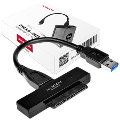 AXAGON ADSA-1S USB2.0 - SATA HDD External Adapter Incl. 2.5" Case