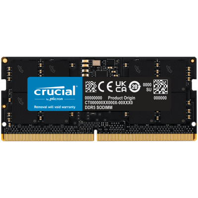 Crucial 32GB DDR5-5600 SODIMM CL46 (16Gbit)