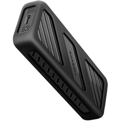 AXAGON EEM2-20G USB-C 3.2 Gen 2x2 20Gbps - M.2 NVMe SSD ARMORED 30-80mm ALU box