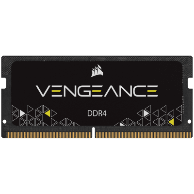 Corsair DDR4, 3200MHz 32GB 1x32GB SODIMM, Unbuffered, 22-22-22-53, Black PCB, 1.2V