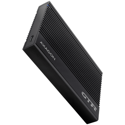 AXAGON EE25-GTR USB-C 3.2 Gen 2 - SATA 6G, 2.5" External RIBBED box BLACK