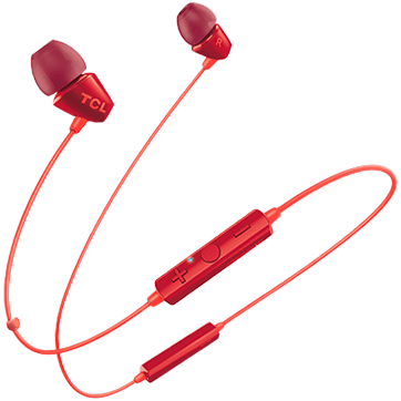 TCL In-ear Bluetooth Headset, Sunset Orange