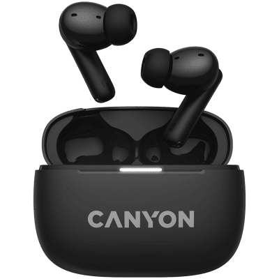 CANYON headset OnGo TWS-10 ANC+ENC Black