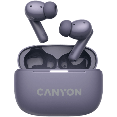 CANYON headset OnGo TWS-10 ANC+ENC Purple