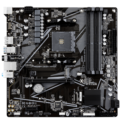 Дънна платка GIGABYTE A520M DS3H WiFi 6E