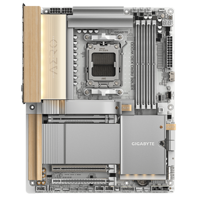 Дънна платка GIGABYTE X870E AERO X3D WOOD WIFI7