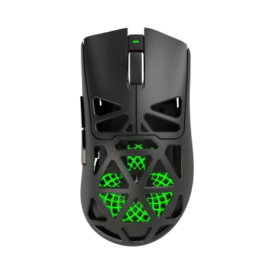 Мишка White Shark MORIEN - 12000dpi, 1000Hz, Bluetooth, Black, с кабел и безжична WiFi+BT