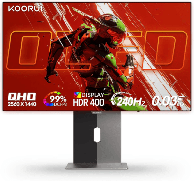 Монитор KOORUI S2721XO - 27 inch 2560x1440 QHD OLED 240Hz 0.03ms 16:9