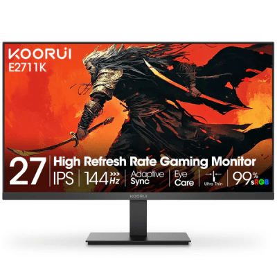 Монитор KOORUI E2711K - 27 inch 1920x1080 FHD IPS 144Hz 5ms 16:9