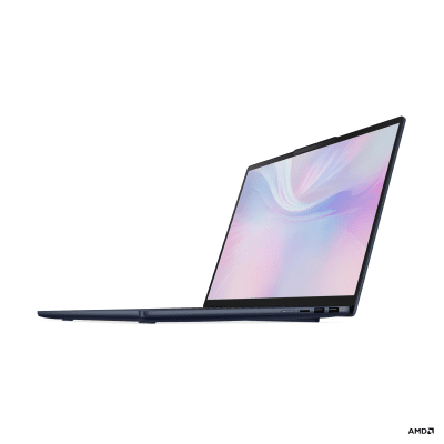 Лаптоп Lenovo IdeaPad Slim 5 16ARP10 - 16.0", Full HD+, AMD Ryzen 5 7535HS, Radeon 660M, 32 GB, 1 TB SSD - 83HU002RBM