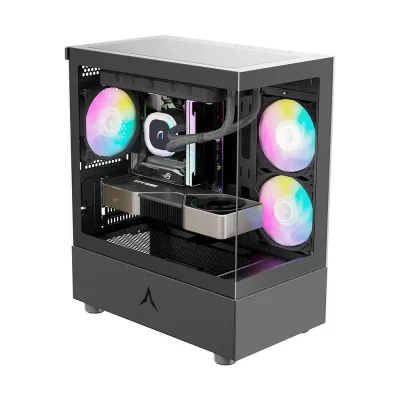 Кутия Spire U20M, mATX, 3 fans included, черна