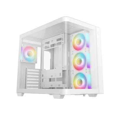 Кутия DeepCool CG530U 4F WH, 4 ARGB Fans included, ATX 