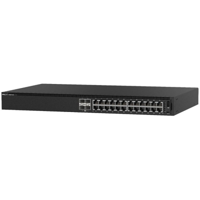 Dell EMC Switch N1124P-ON, L2, 24 ports RJ45 1GbE, 12 ports PoE/PoE+, 4 ports SFP+ 10GbE, Stacking