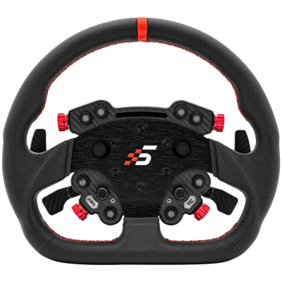 SIMAGIC GT1 D Steering Wheel with GT Pro Hub(K)| Shifter & Clutch Paddles, Leather. S208