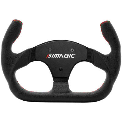 SIMAGIC C-Shaped Steering wheel without HUB, 325mm, Leather. S405