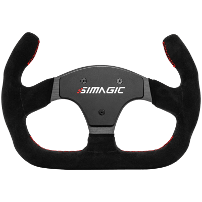 SIMAGIC C-Shaped Steering wheel without HUB, 325mm, Suede. S406