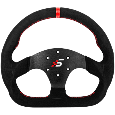 SIMAGIC D-Shaped Steering wheel without HUB, 325mm, Suede. S404