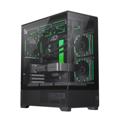 Кутия Gamemax Vista 2 AB, E-ATX - 3 x 120 mm Addressable RGB