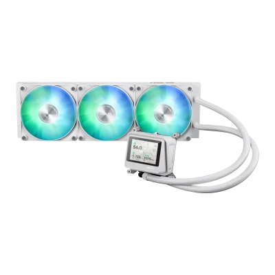 Охлаждане ASUS MAX Gaming LC 360 ARGB LCD White Edition