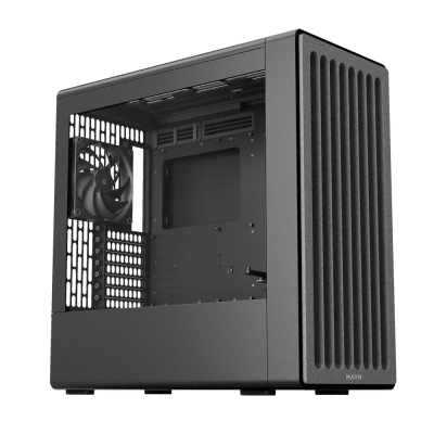 Кутия HAVN BF 360 Flow, E-ATX, Black, 3 fans included