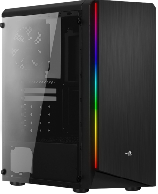 Кутия AeroCool RIFT, ATX, RGB, 1 fan included