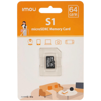 Imou microSDXC 64GB Class 10, U3, V30, EAN: 6939554929755 - ST2-64-S1